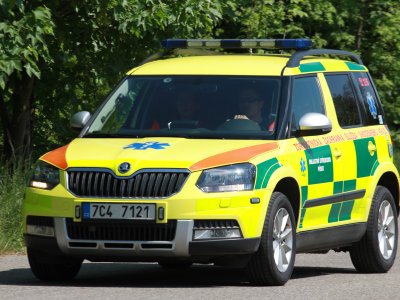 Škoda Yeti - zdravotnická zástavba ZZS JčK